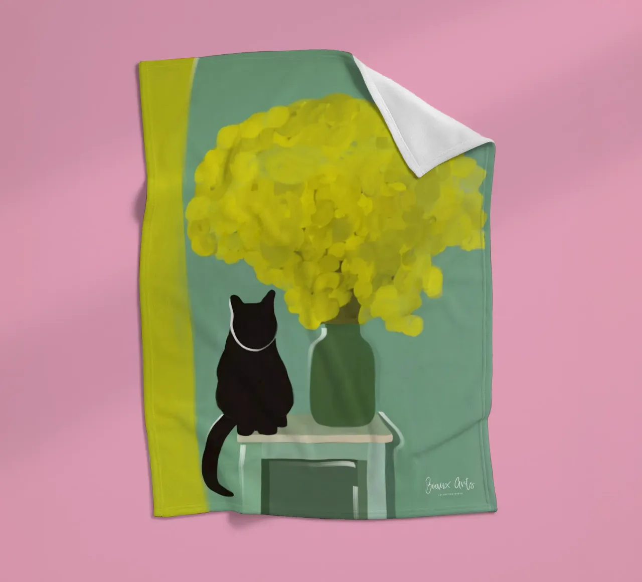 Celestial Drift Fleecedecke von Mike Leymi