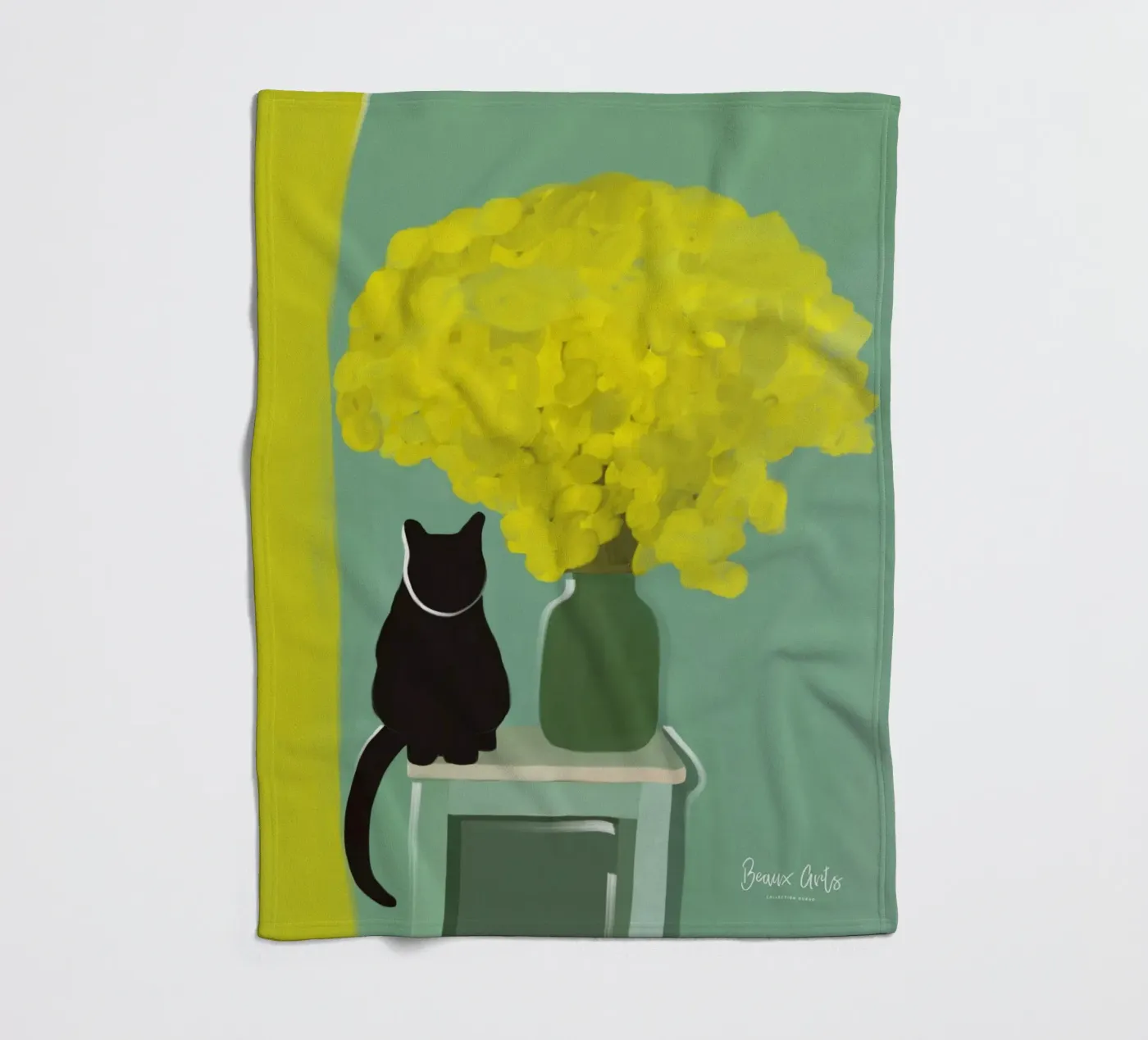 Celestial Drift fleecedeken van Mike Leymi