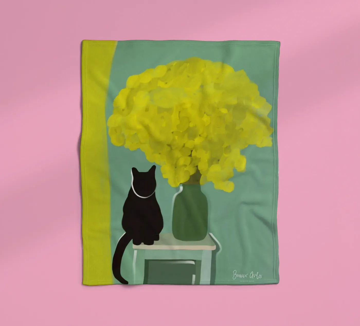 Celestial Drift fleecedeken van Mike Leymi