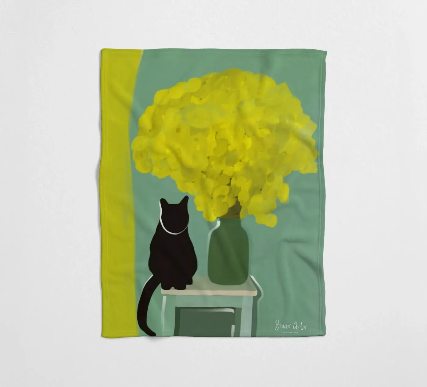 Celestial Drift fleecedeken van Mike Leymi