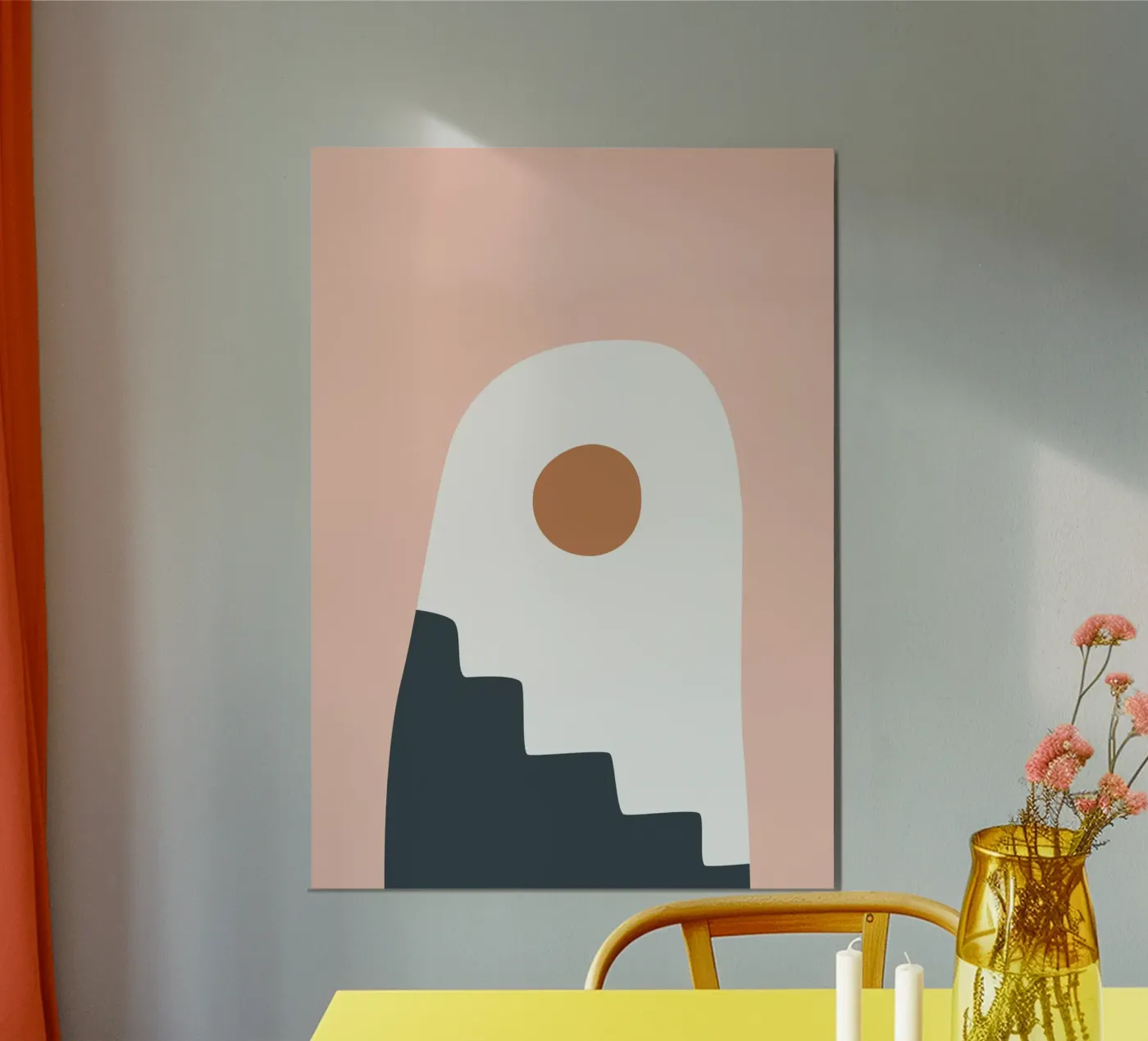 Staircase alluminio dibond da LisaArtes