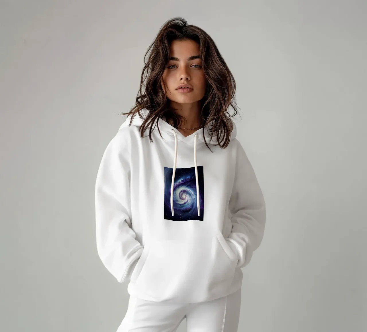 Chrona Spiral felpa con cappuccio da Stellar Dream Art