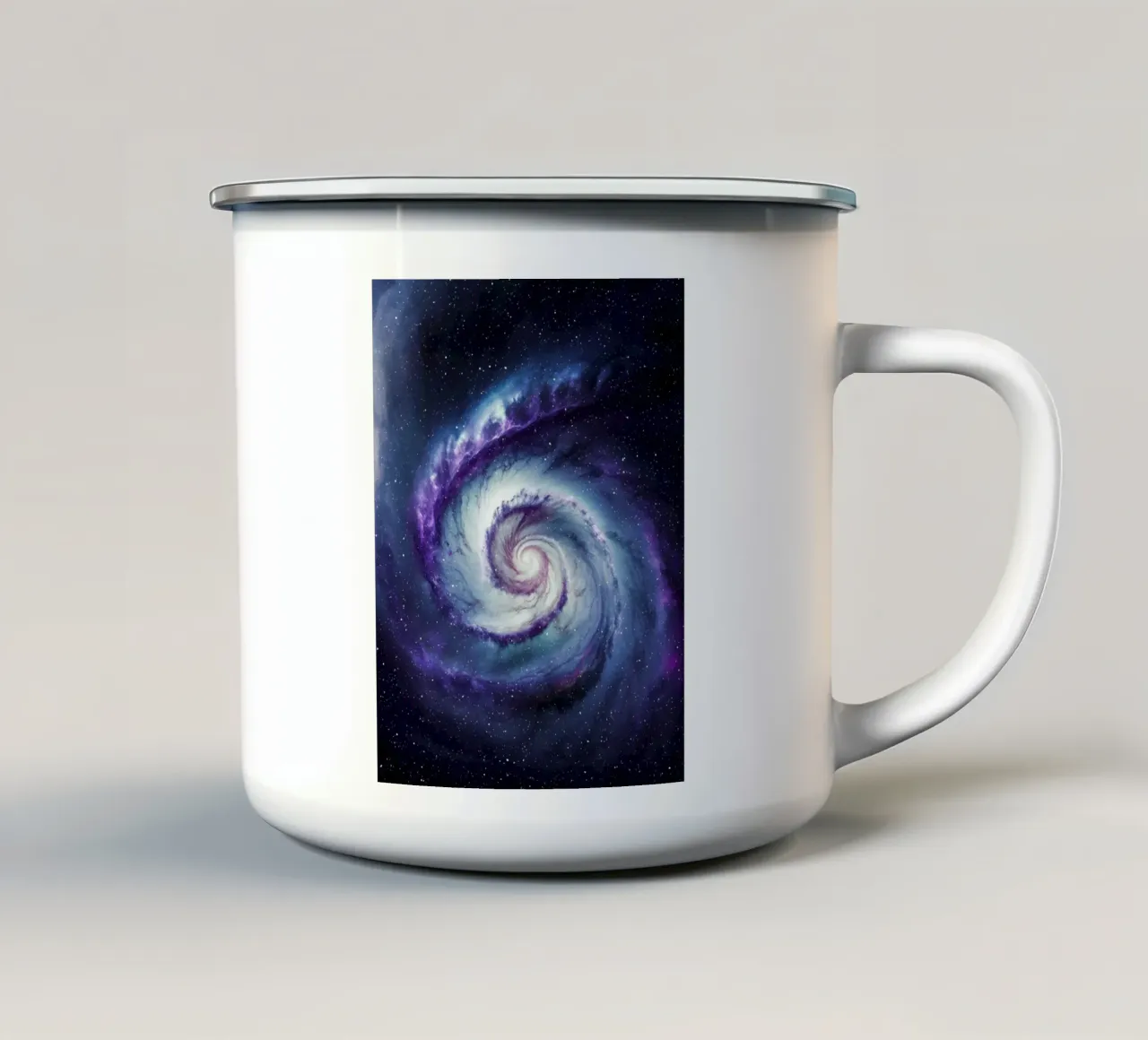 Chrona Spiral tazza in smalto da Stellar Dream Art