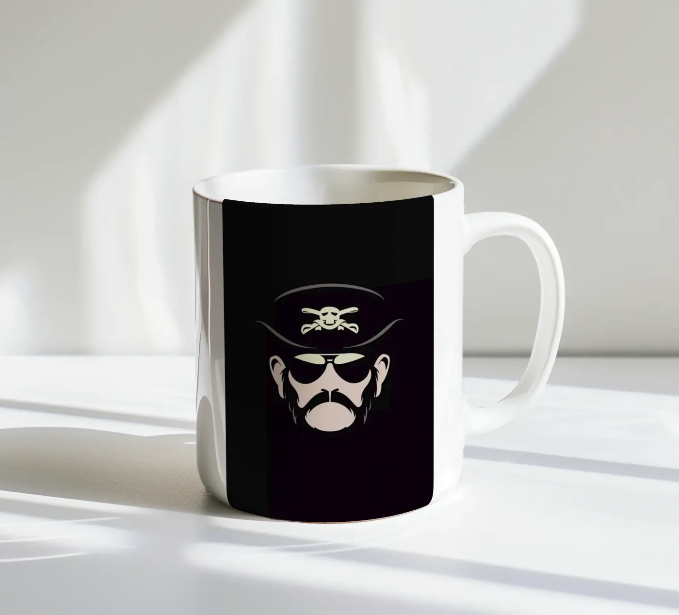 Lemmy ceramic mug by Bruno Morphet