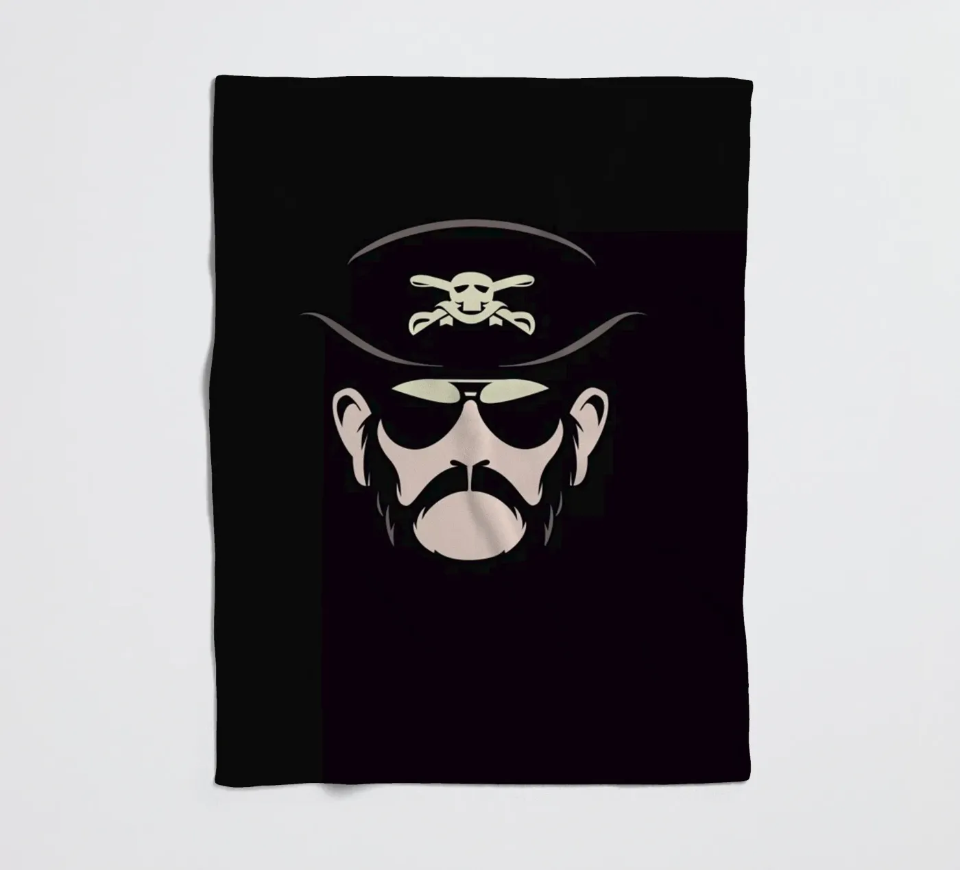 Lemmy fleece blanket by Bruno Morphet