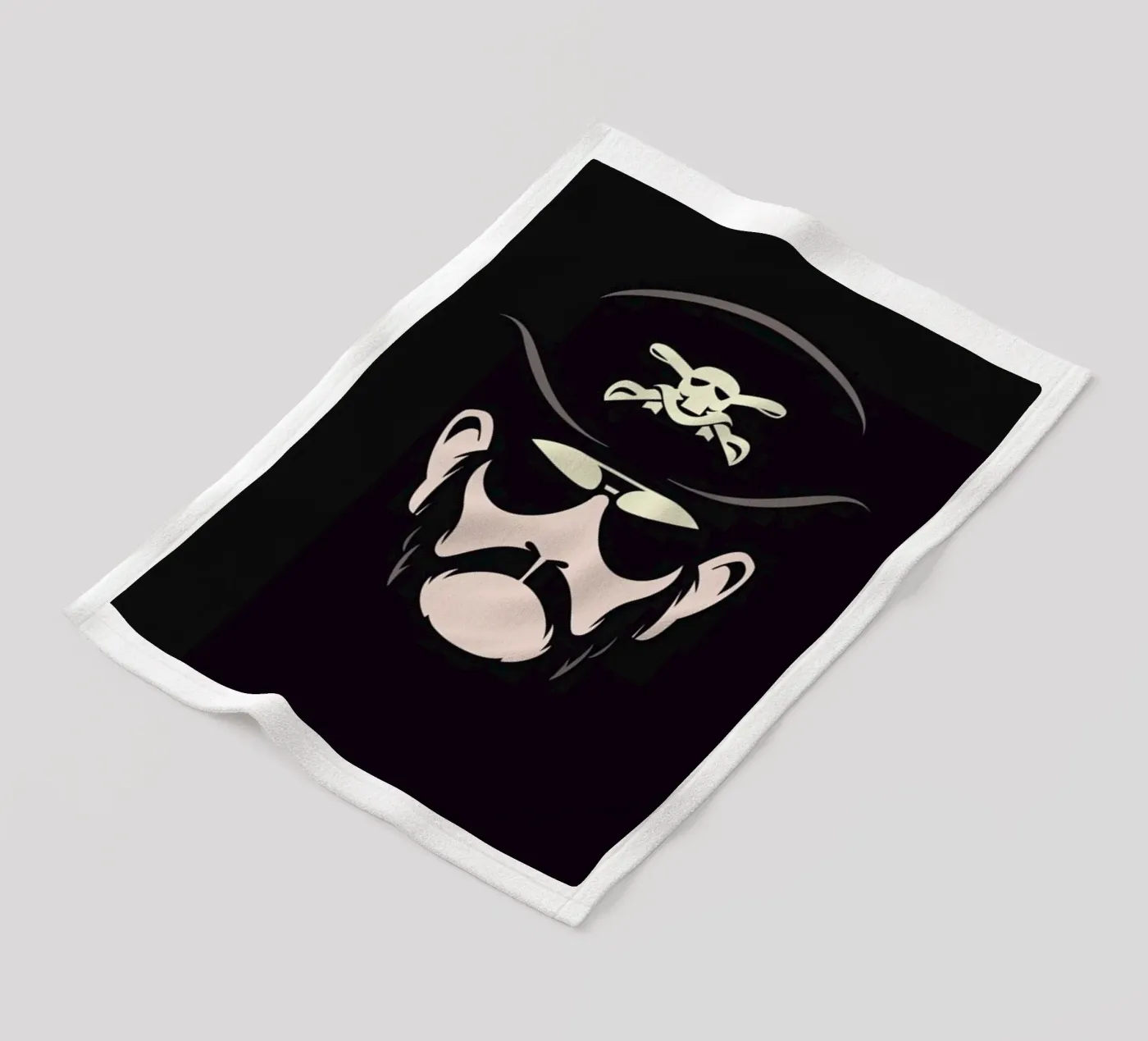Lemmy fleece blanket by Bruno Morphet