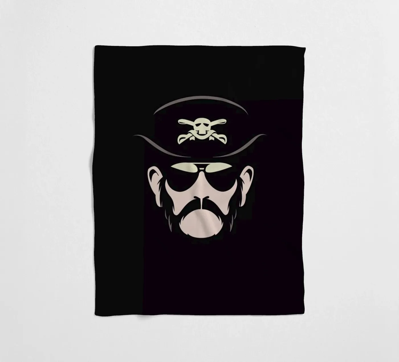 Lemmy fleece blanket by Bruno Morphet