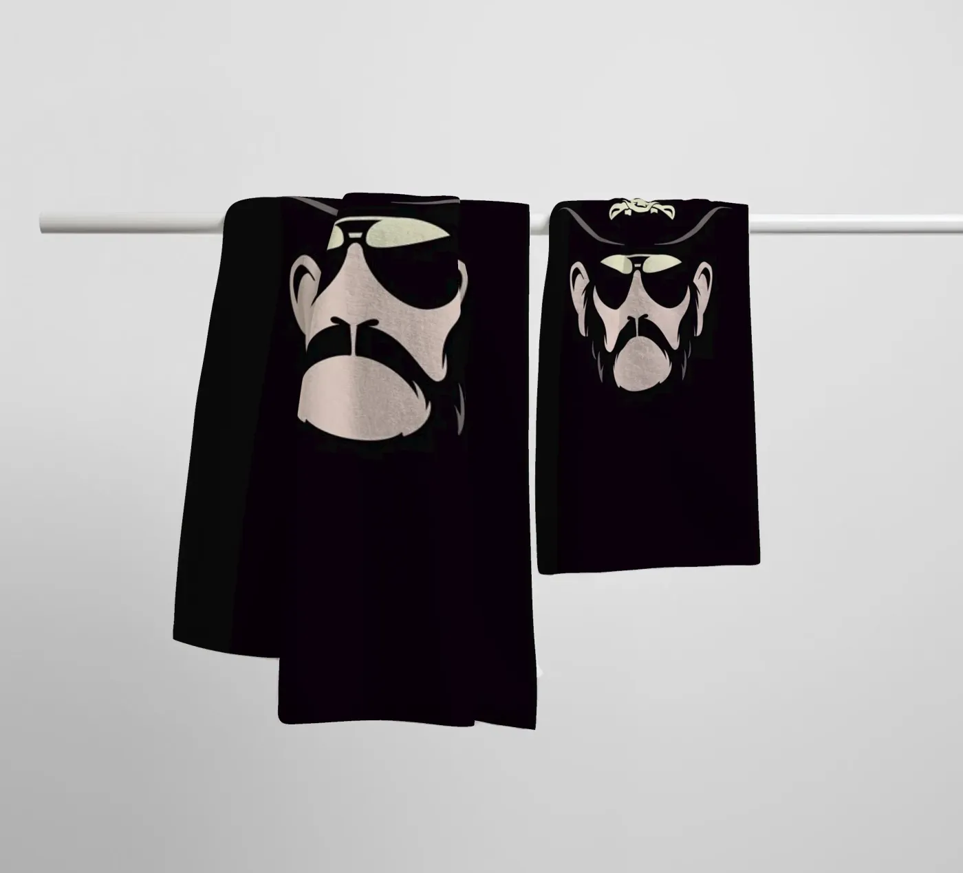 Lemmy badhanddoek van Bruno Morphet
