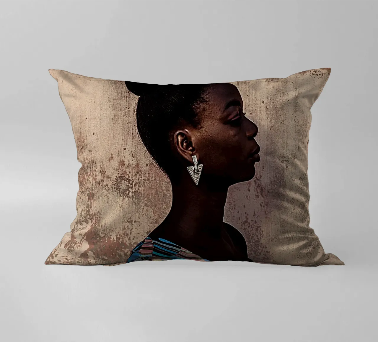 Afro Flourish cuscino da Mathudace Créas