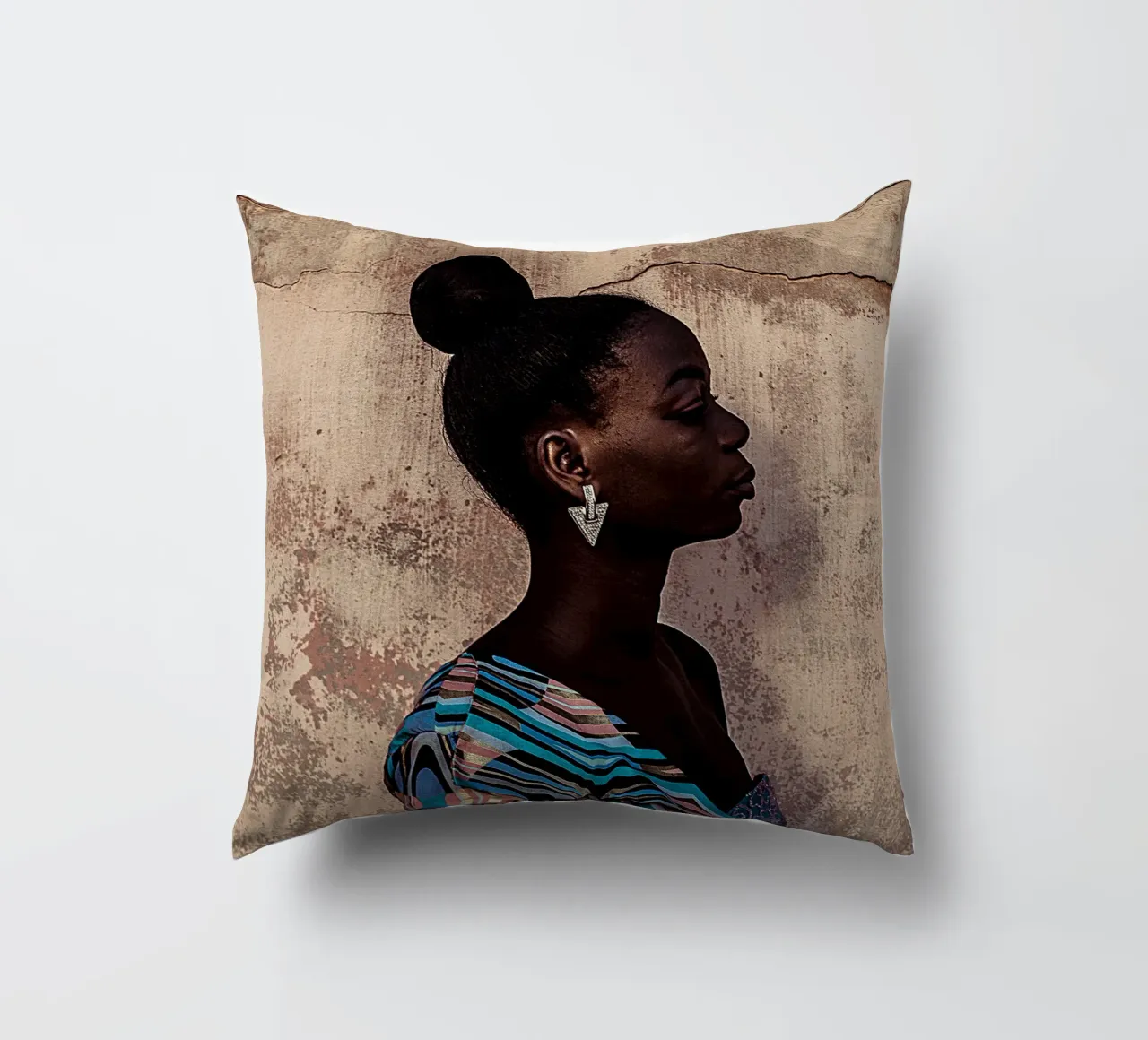 Afro Flourish cuscino da Mathudace Créas