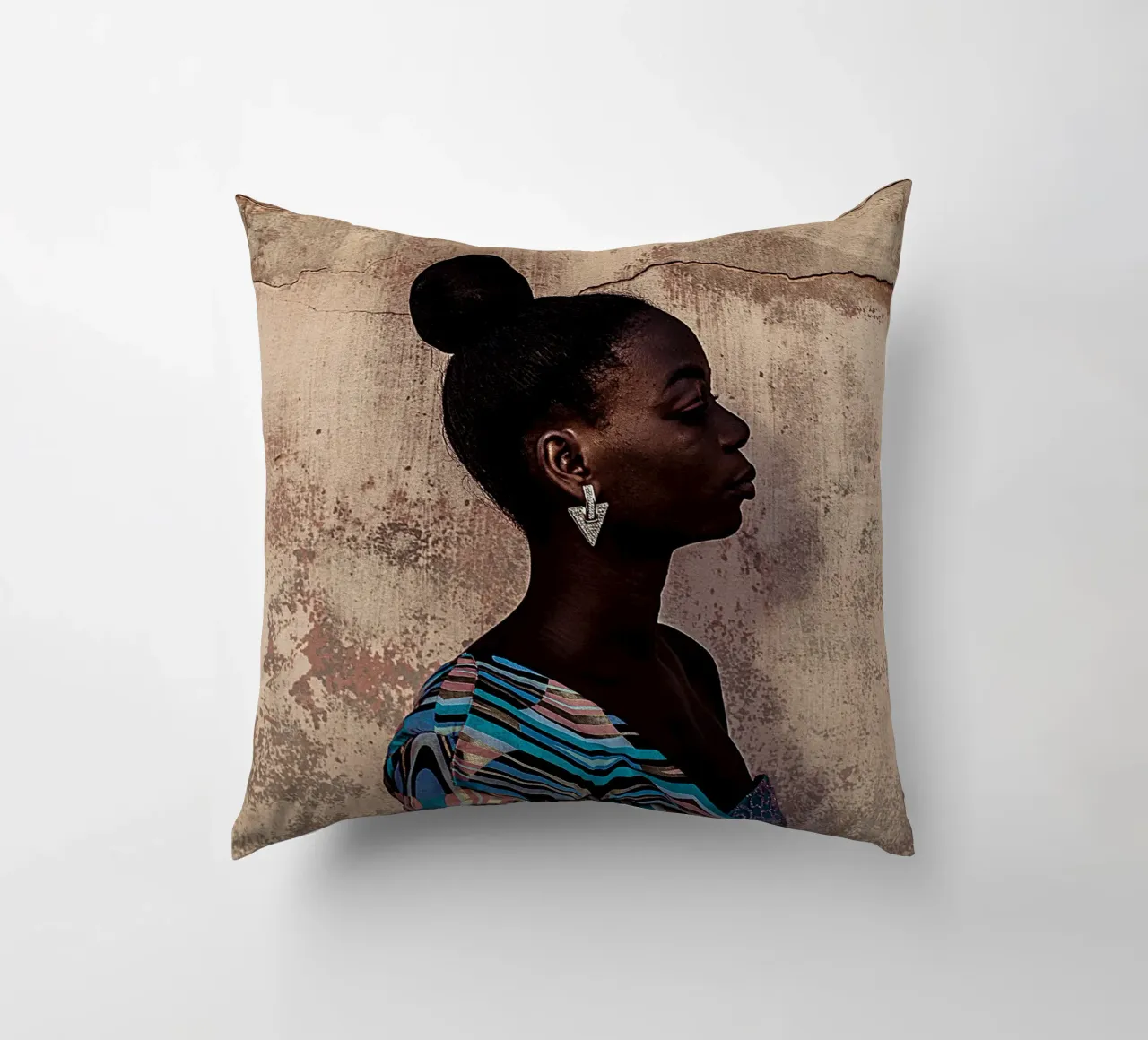 Afro Flourish cuscino da Mathudace Créas