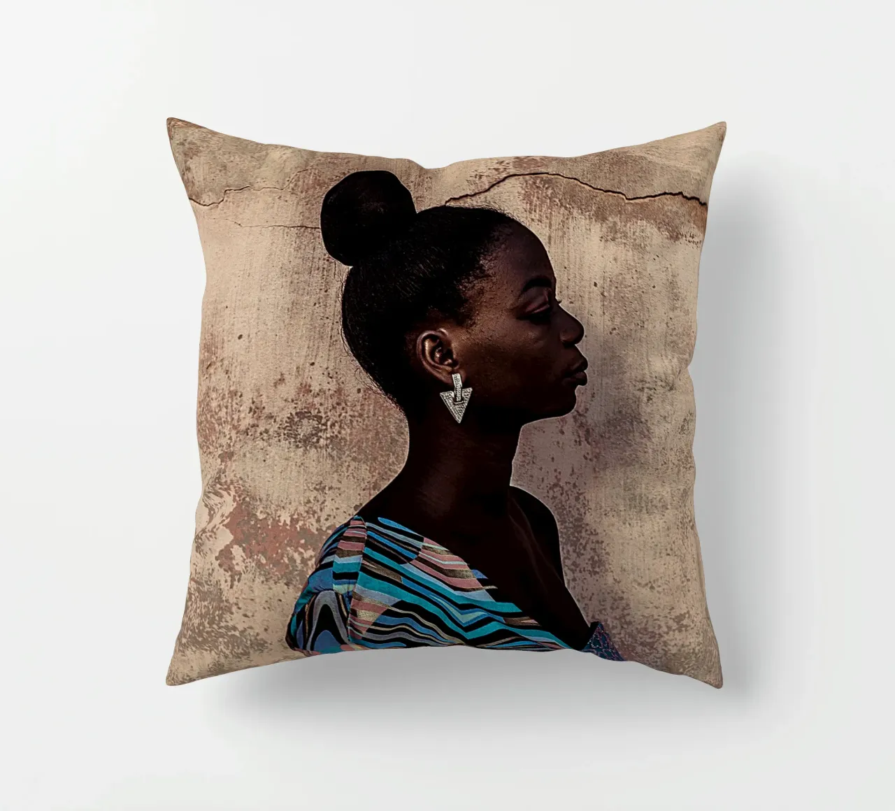 Afro Flourish cuscino da Mathudace Créas