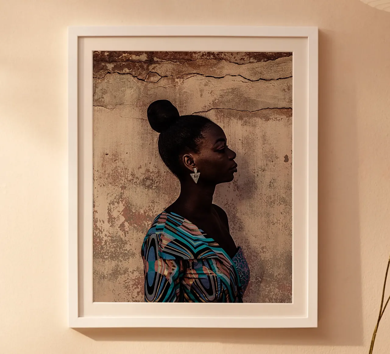 Afro Flourish poster da Mathudace Créas