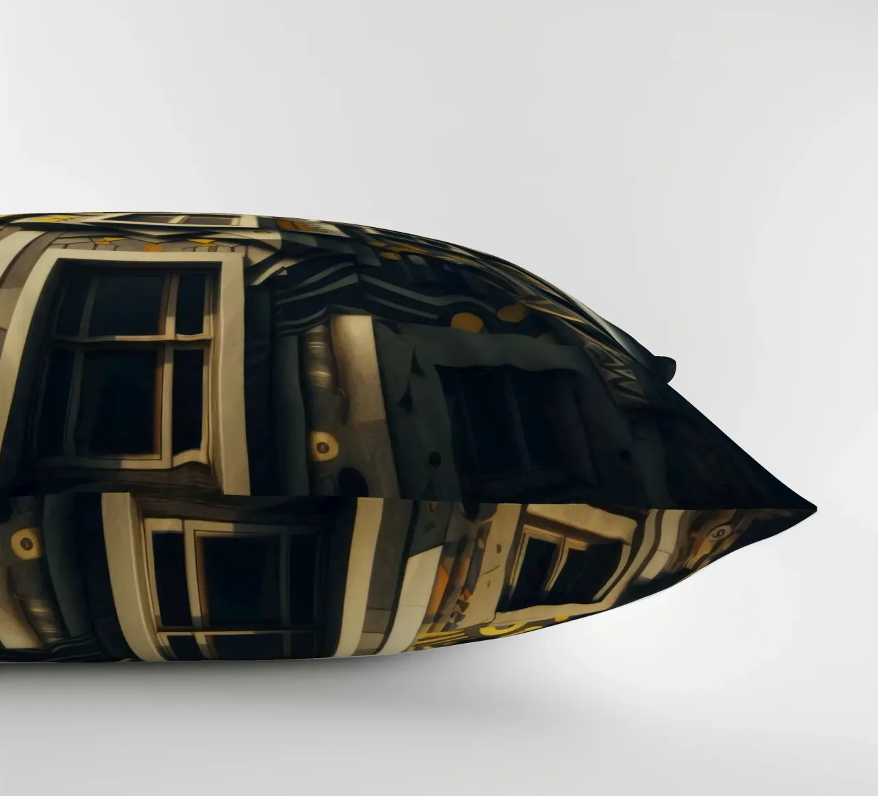 Sphere 028 - Futuristic Planet-Like Structure Kissen von Spheres