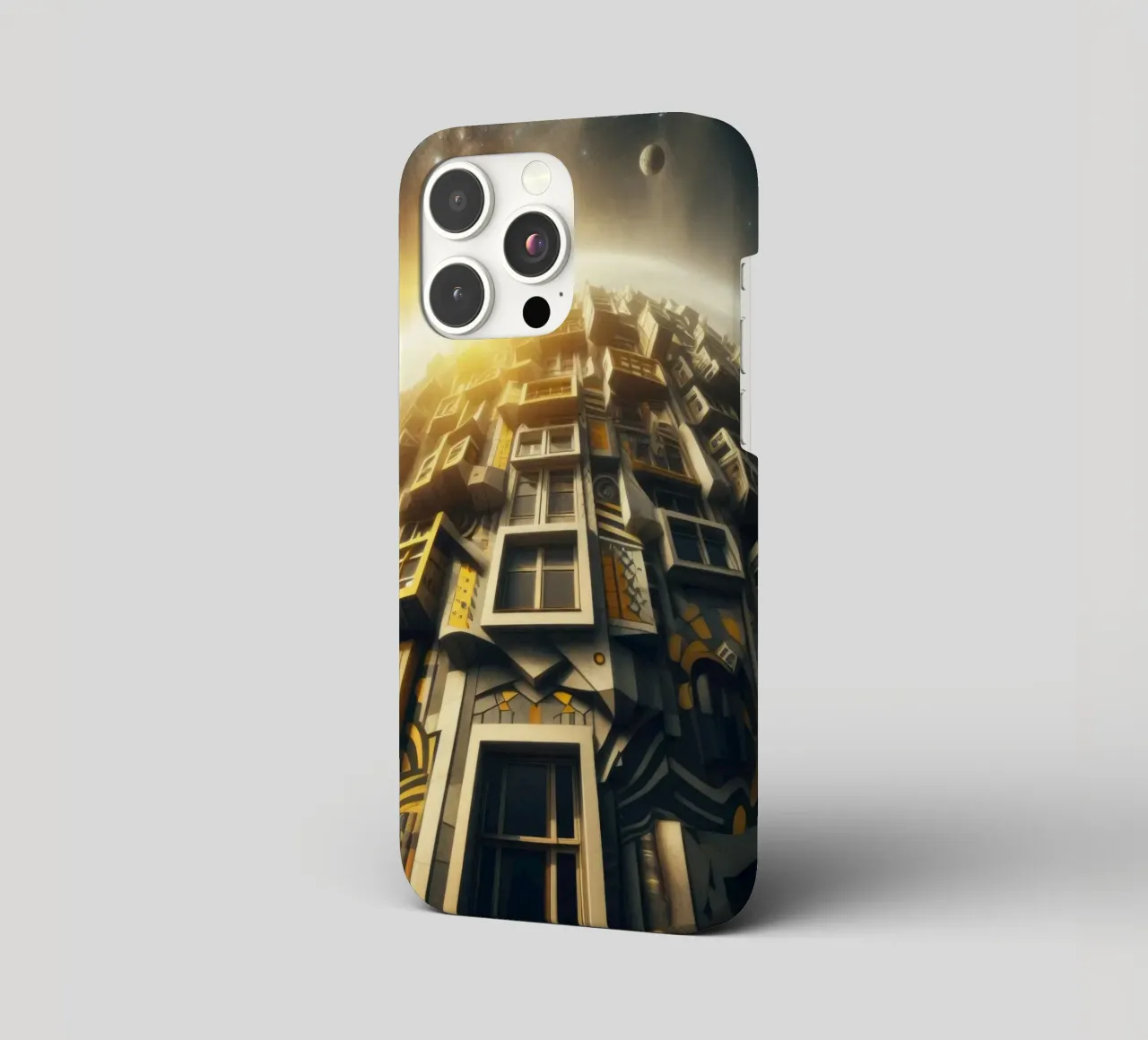 Sphere 028 - Futuristic Planet-Like Structure coque iphone de Spheres