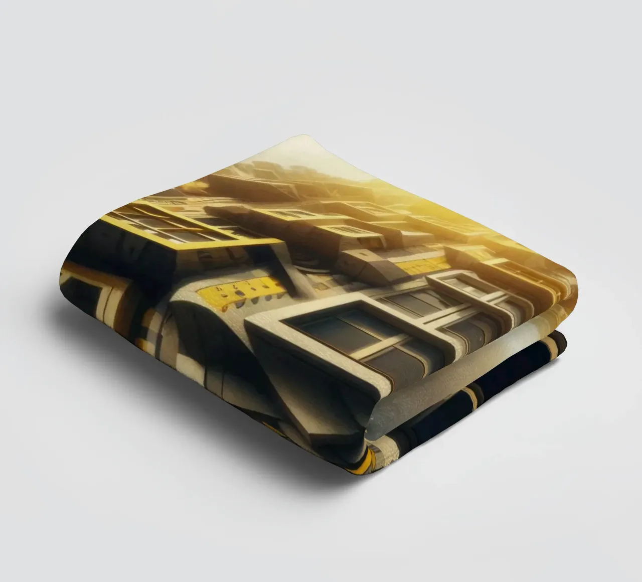 Sphere 028 - Futuristic Planet-Like Structure asciugamano da bagno da Spheres