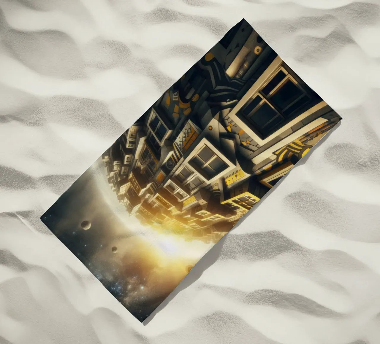 Sphere 028 - Futuristic Planet-Like Structure telo mare da Spheres