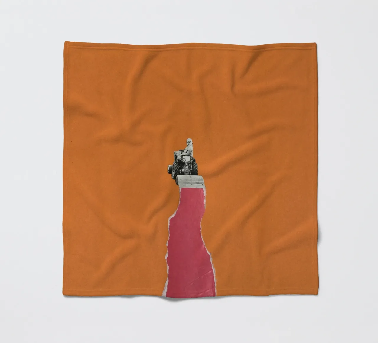 Tractorette fleecedeken van Carlos Quitério