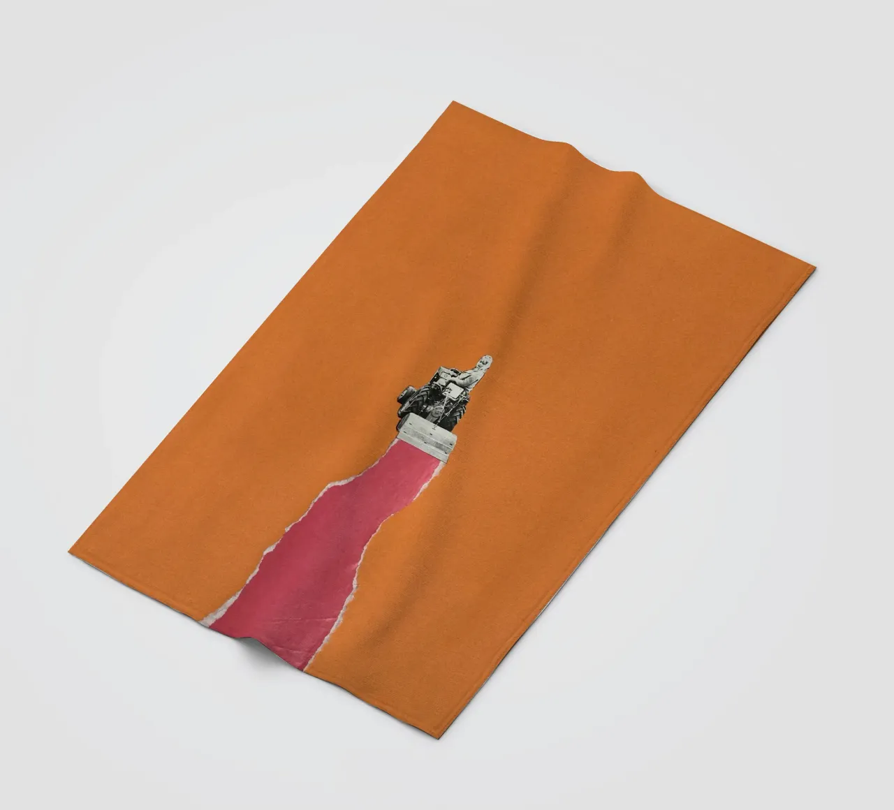 Tractorette fleecedeken van Carlos Quitério