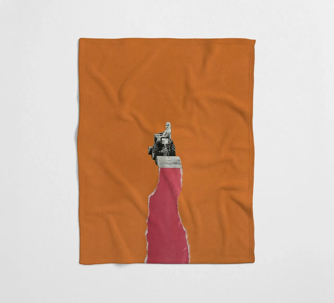 Tractorette fleecedeken van Carlos Quitério