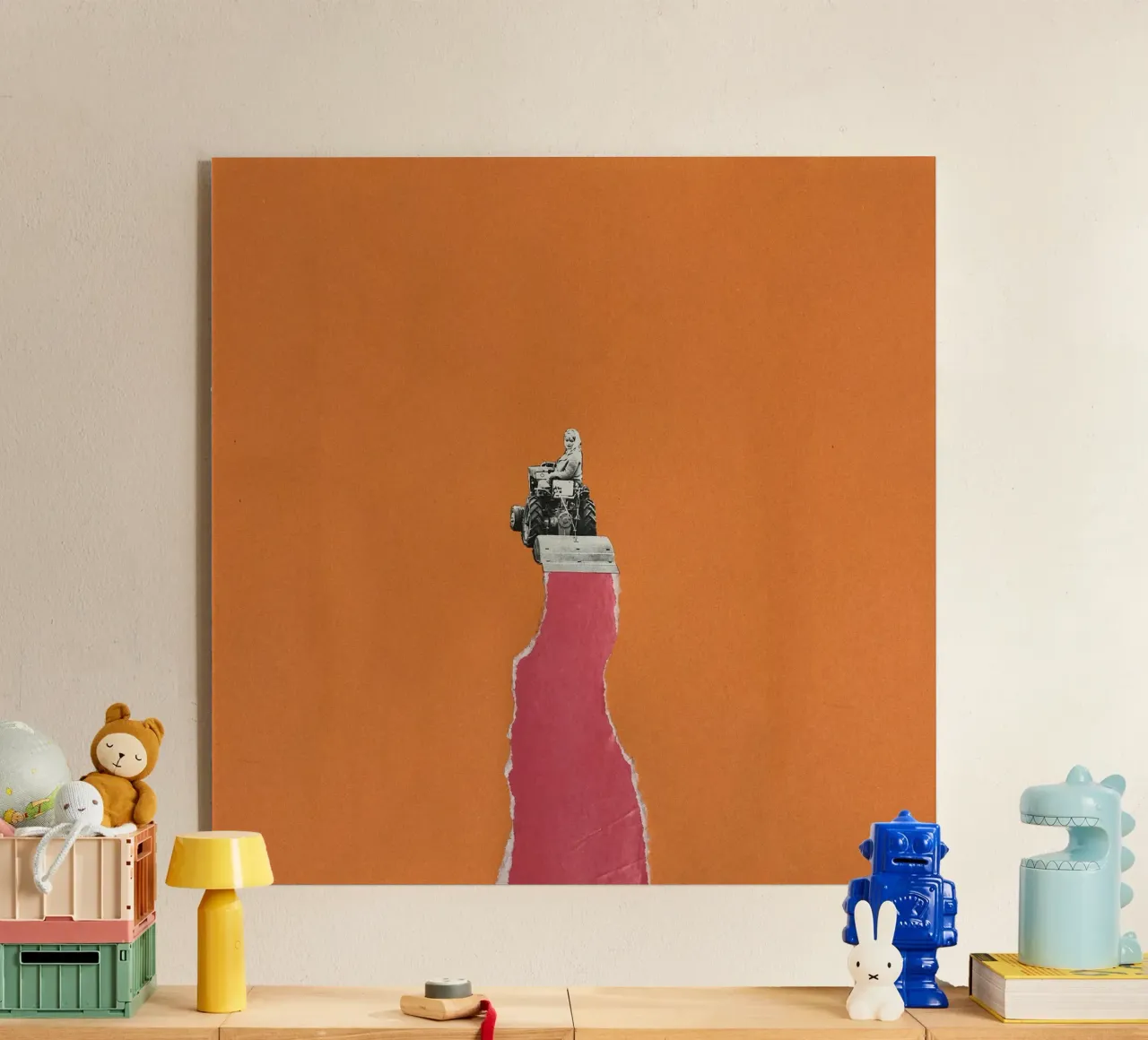 Tractorette plexiglass da Carlos Quitério