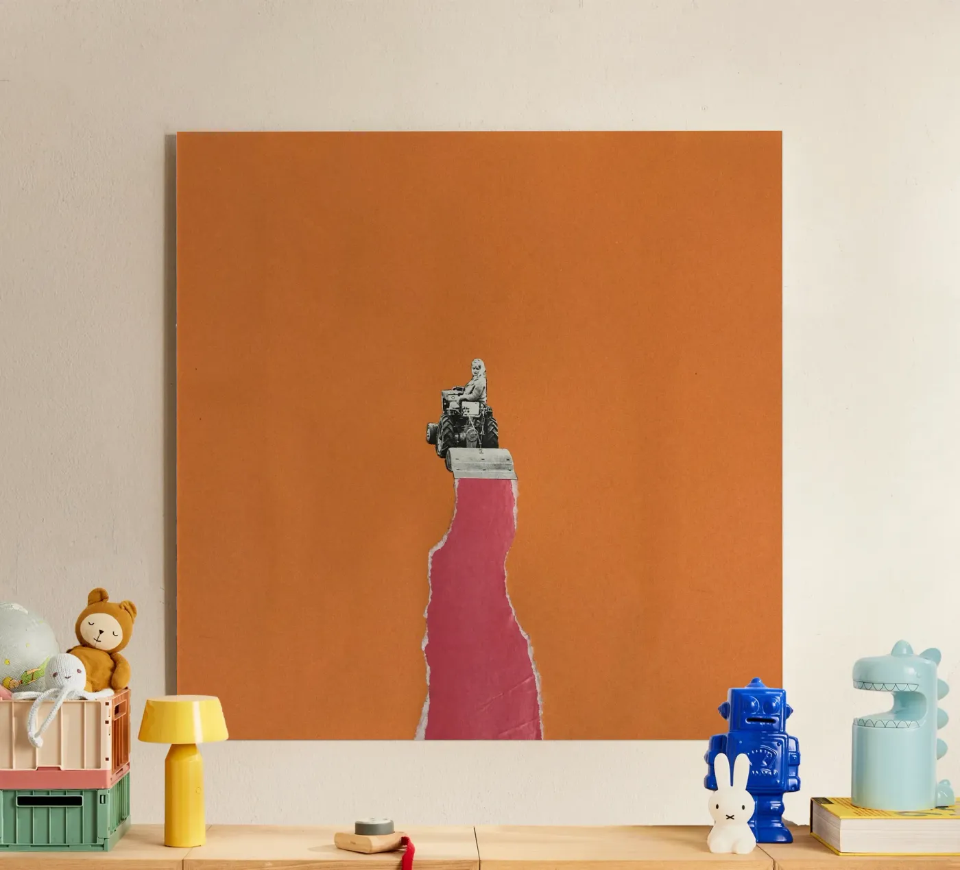 Tractorette Acryl-Glas von Carlos Quitério