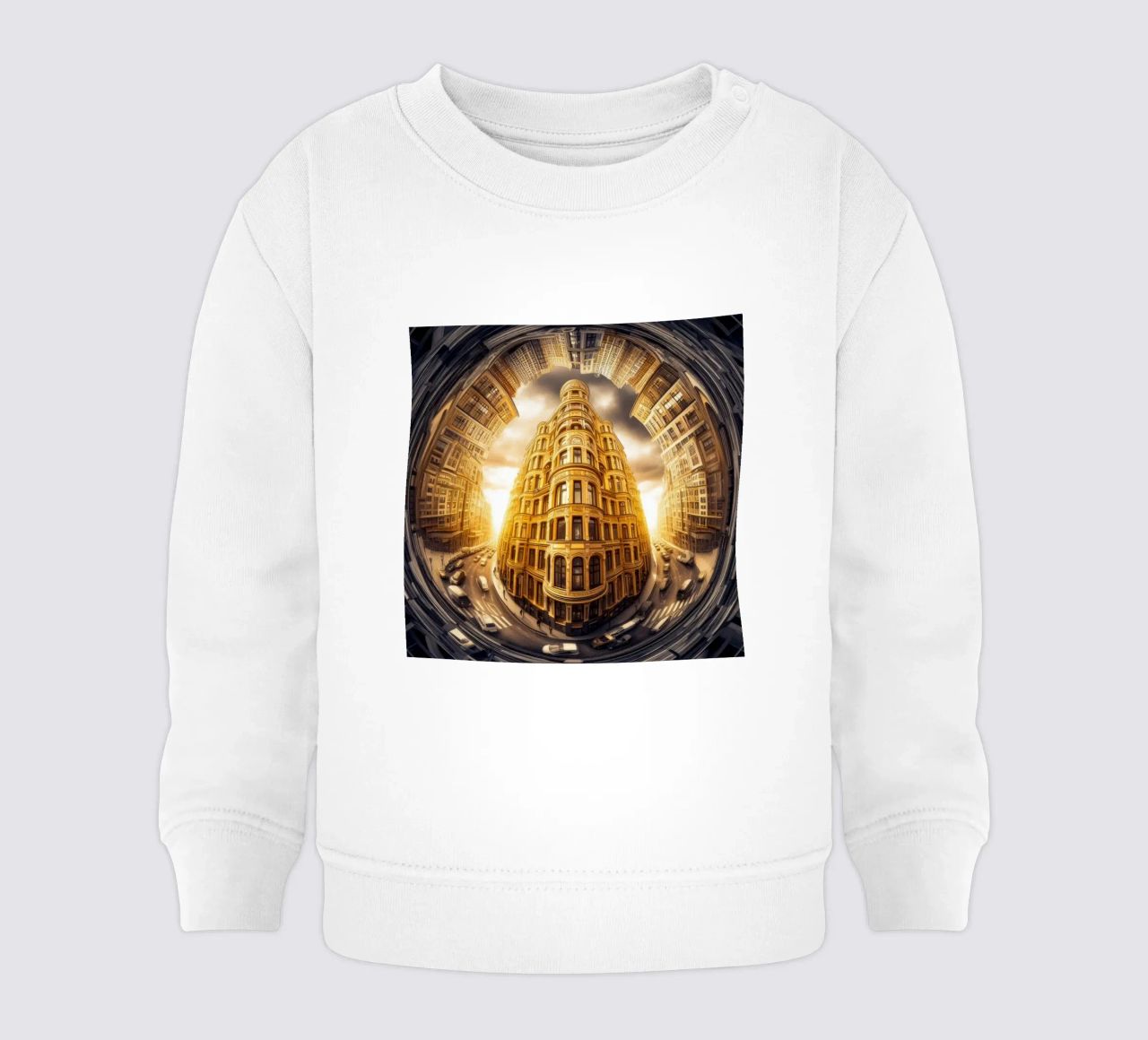 Sphere 007 - Grand Urban Architecture felpa neonato da Spheres