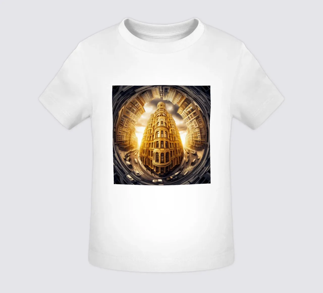 Sphere 007 - Grand Urban Architecture t-shirt pour bébé de Spheres