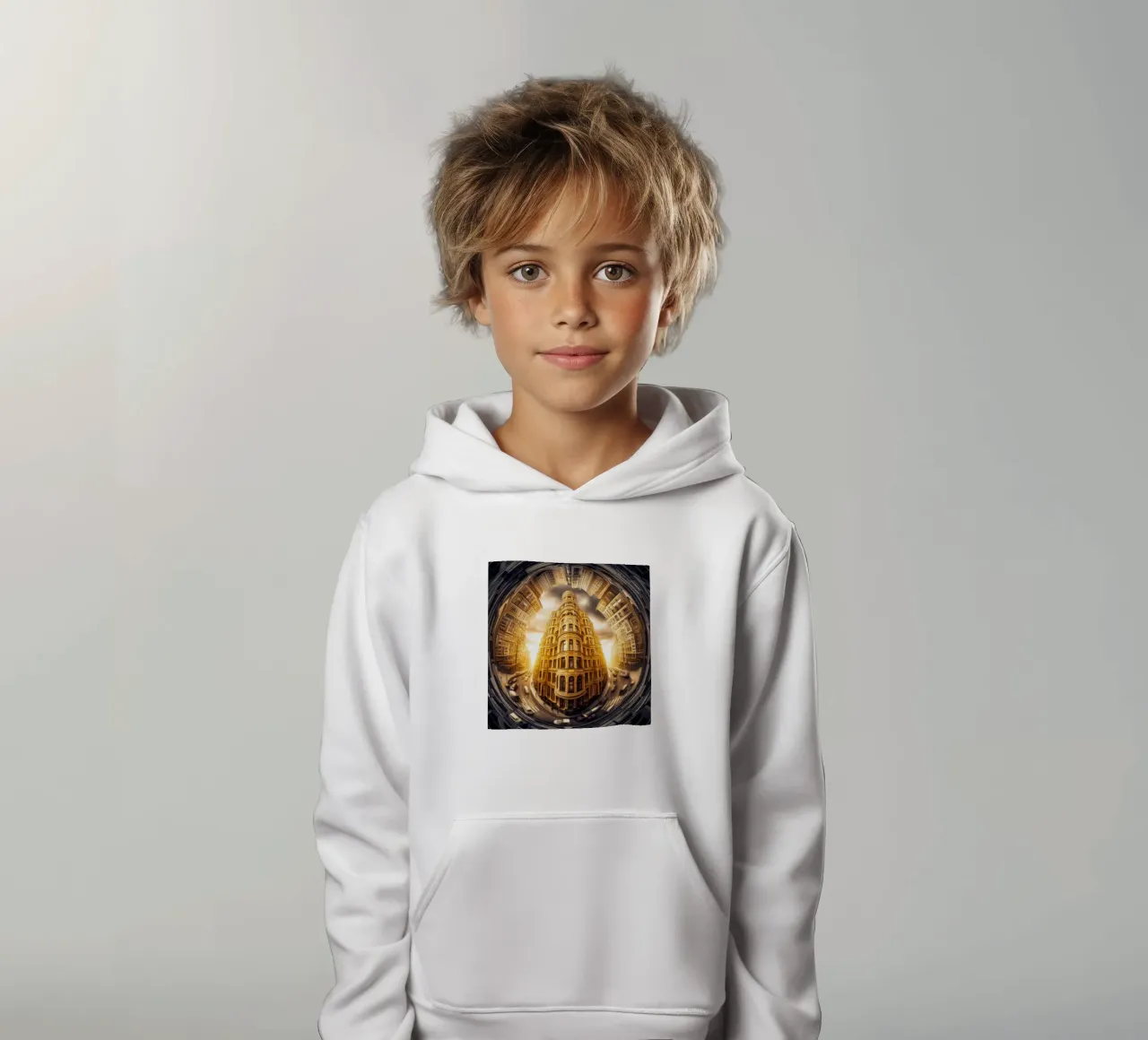 Sphere 007 - Grand Urban Architecture sweat à capuche enfant de Spheres