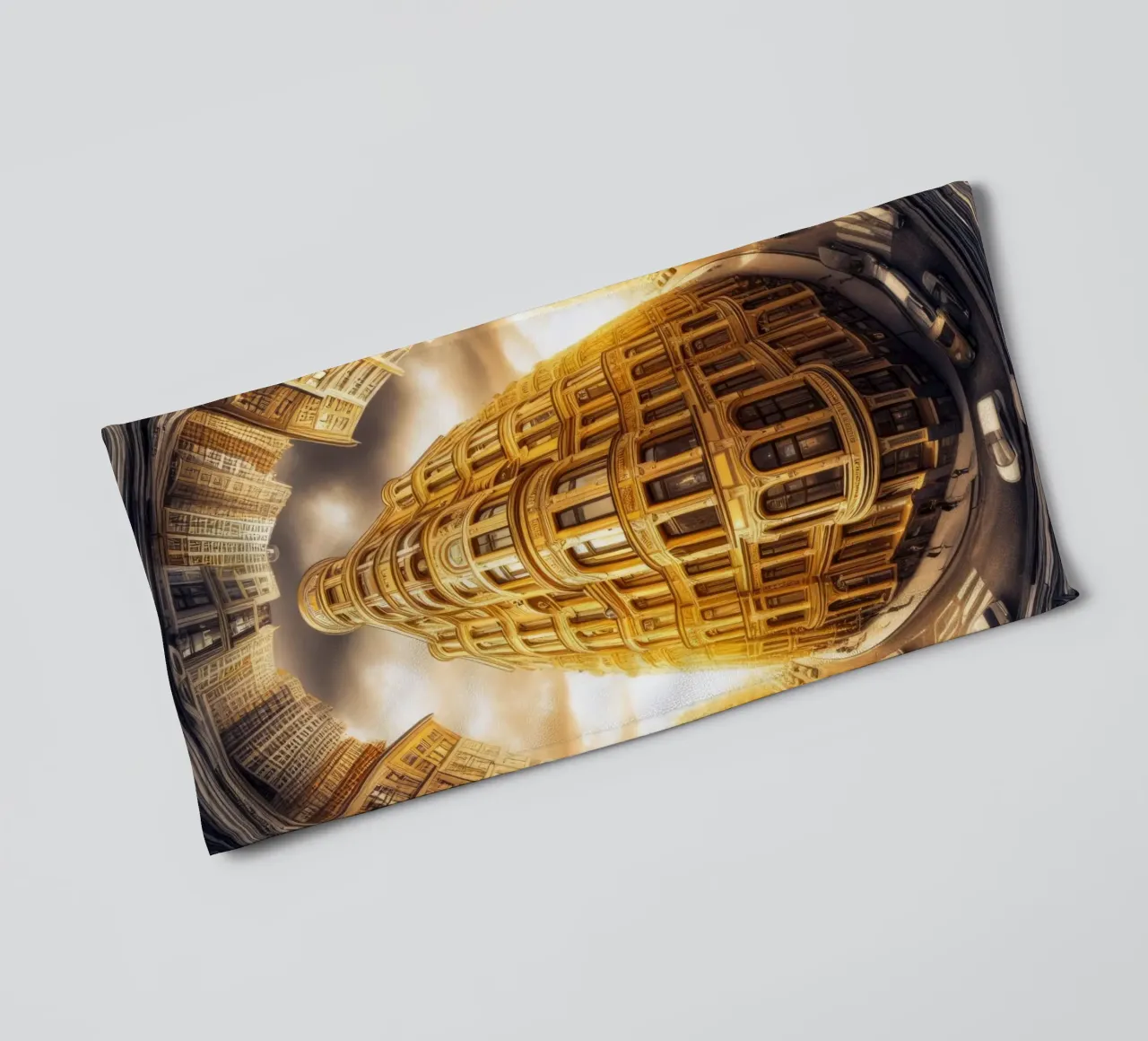 Sphere 007 - Grand Urban Architecture towel by Spheres