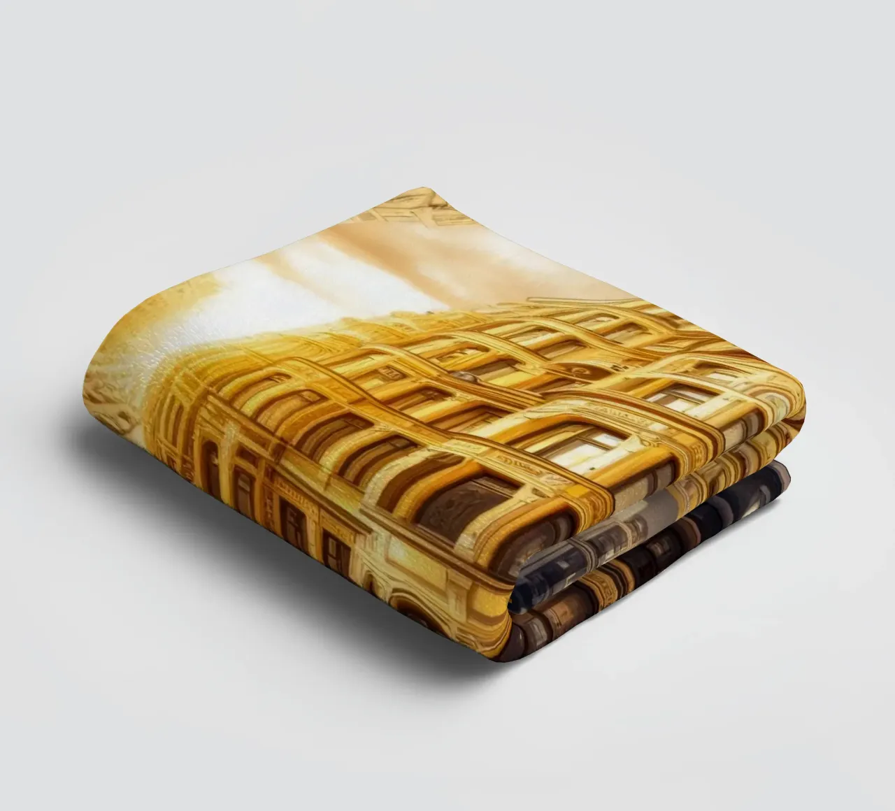 Sphere 007 - Grand Urban Architecture towel by Spheres