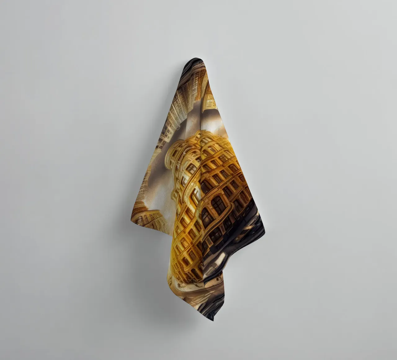 Sphere 007 - Grand Urban Architecture towel by Spheres