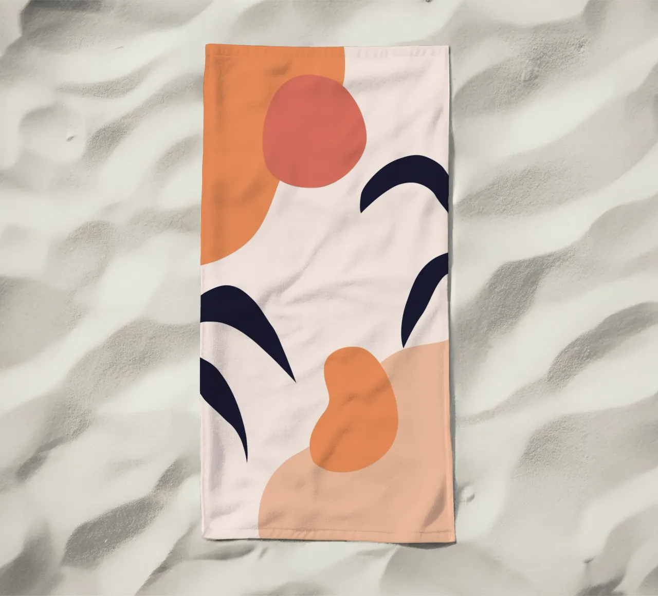 Organic abstract shapes telo mare da LisaArtes