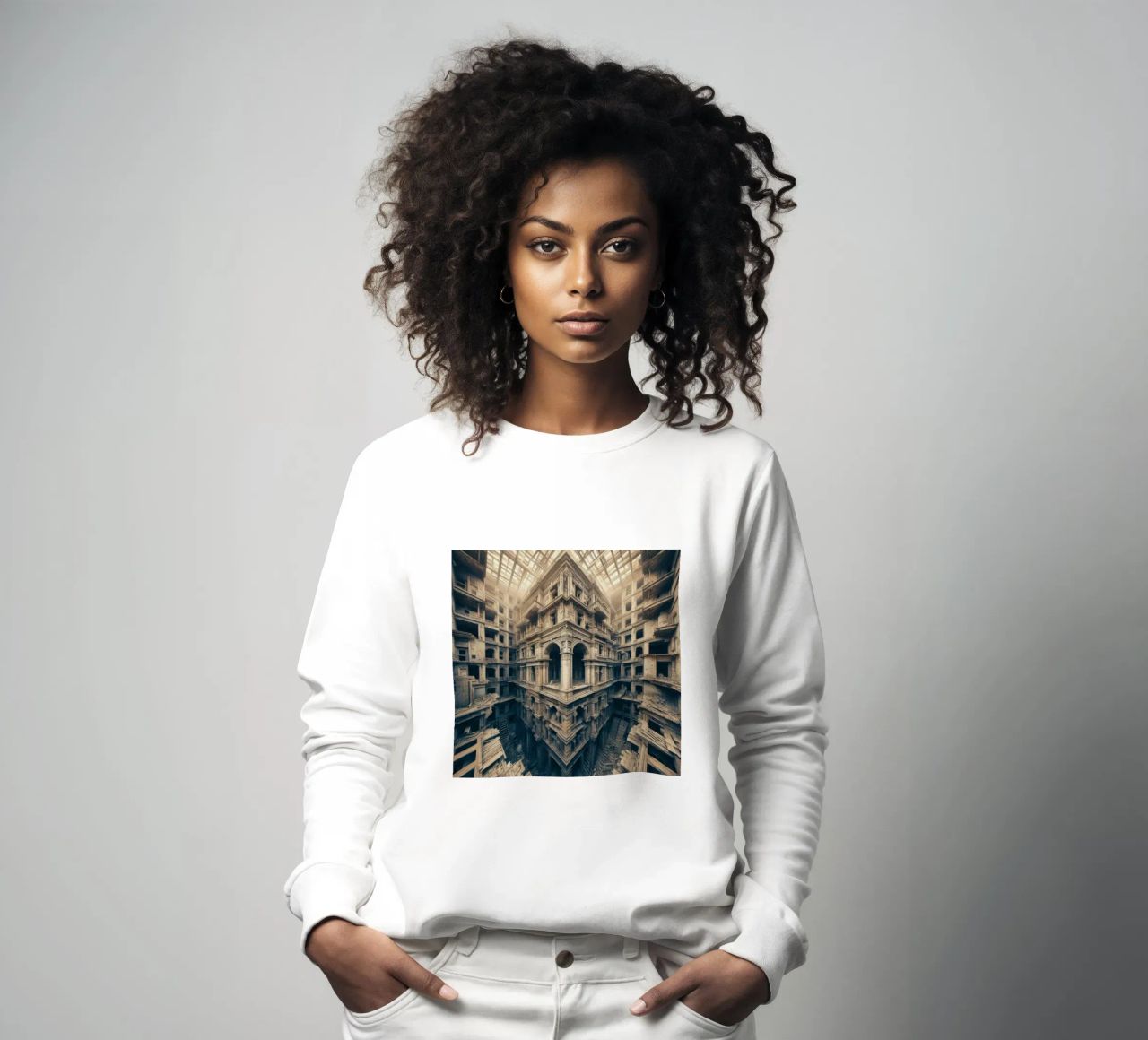 Sphere 003 - Intricate Abandoned Structure sudadera de Spheres