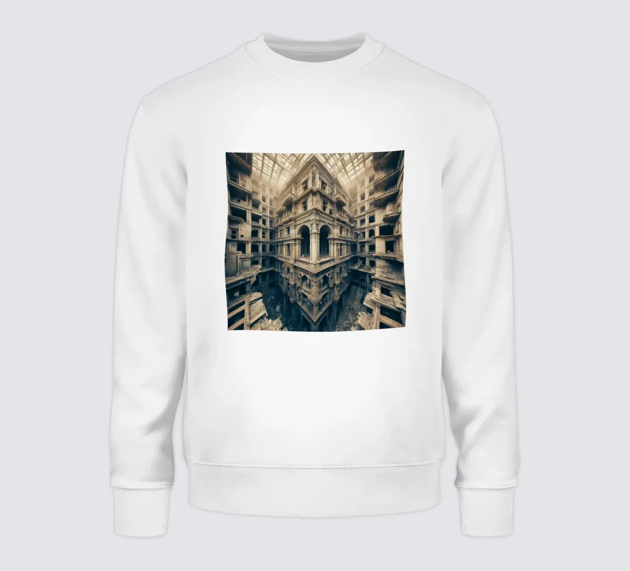 Sphere 003 - Intricate Abandoned Structure felpa da Spheres