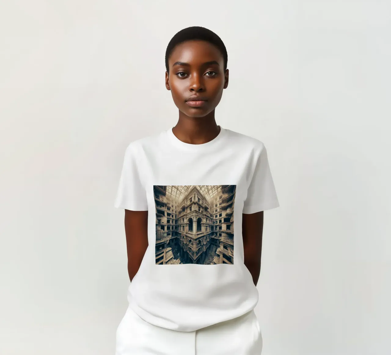 Sphere 003 - Intricate Abandoned Structure t-shirt da Spheres