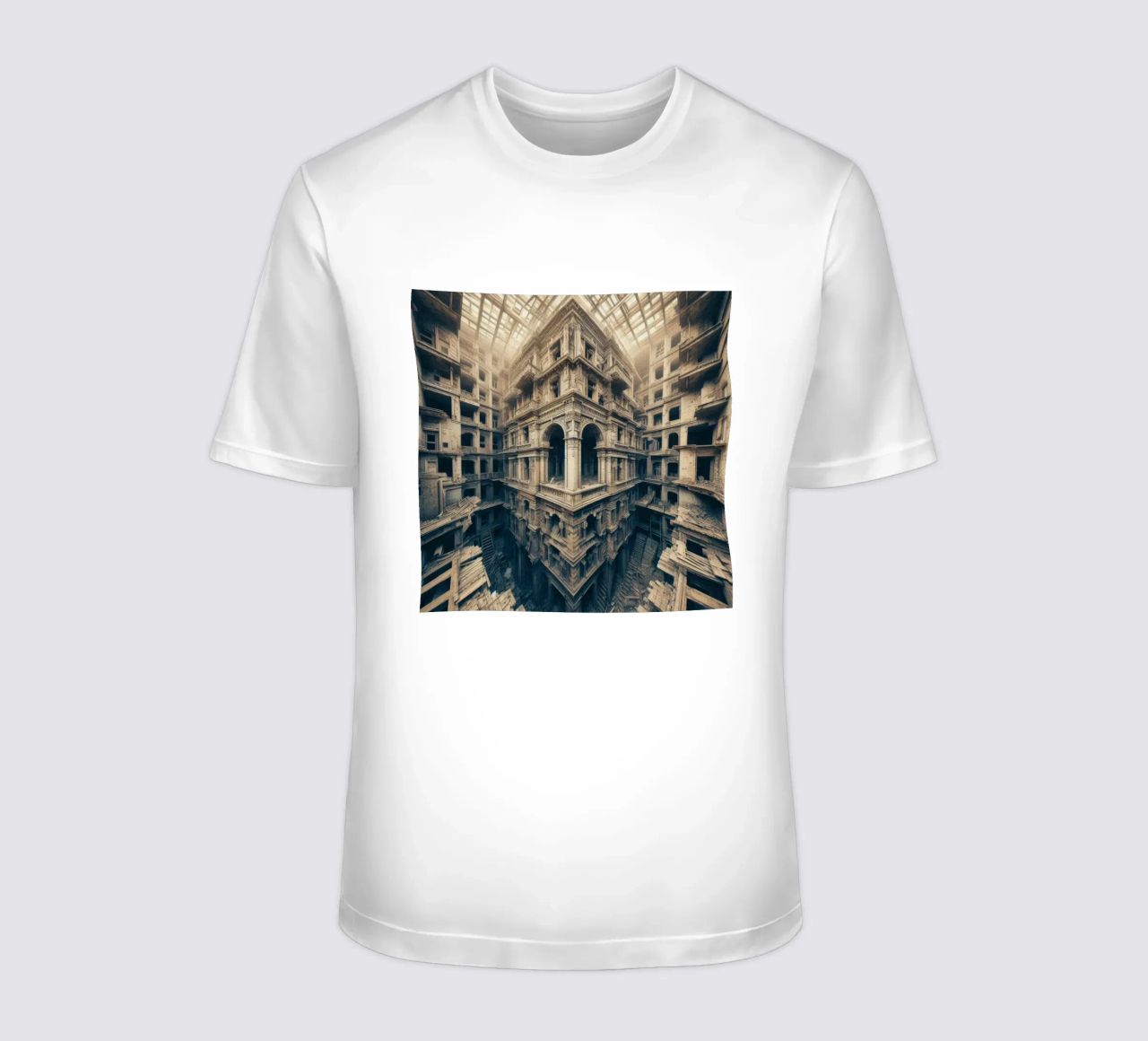 Sphere 003 - Intricate Abandoned Structure t-shirt da Spheres