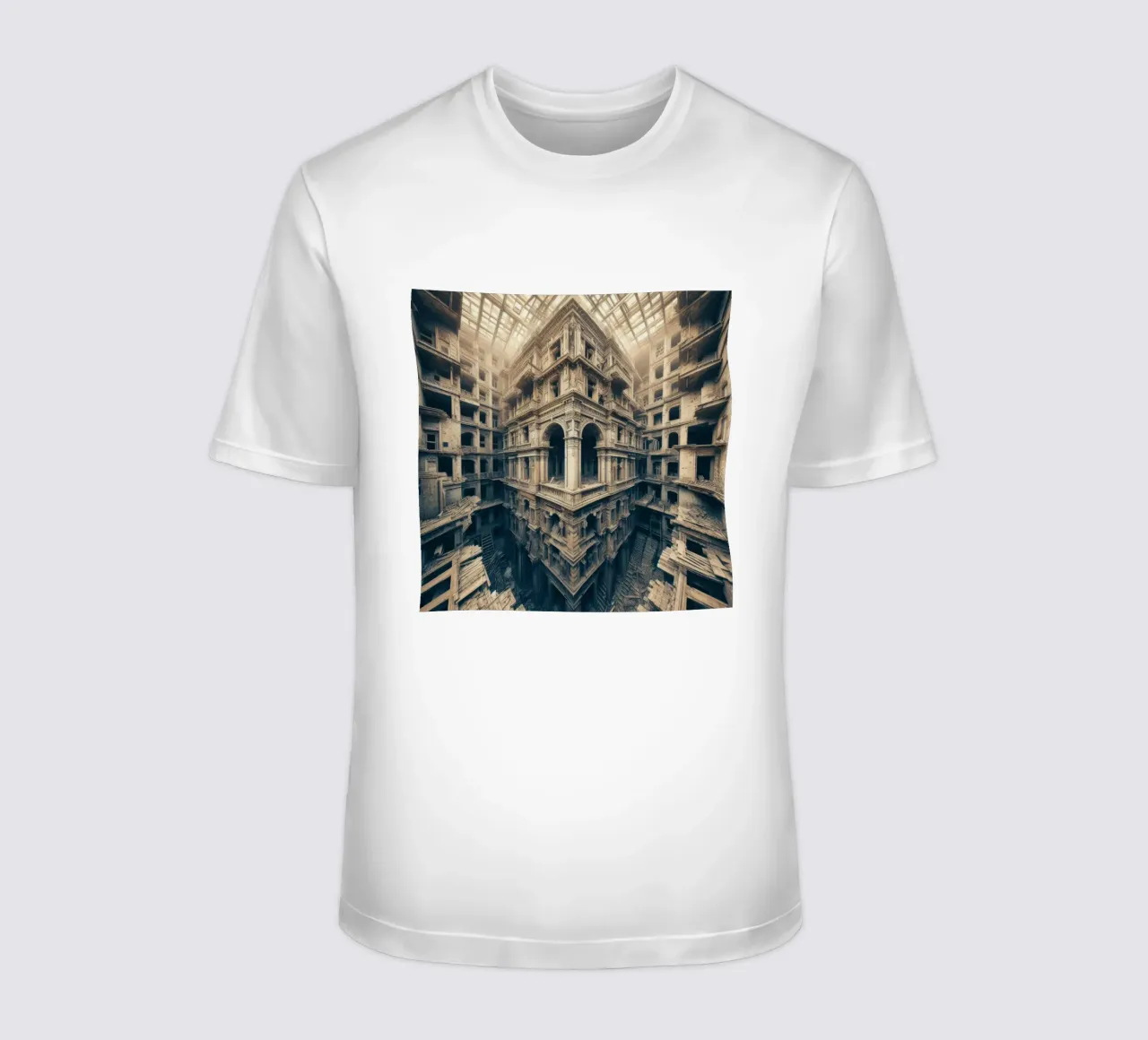 Sphere 003 - Intricate Abandoned Structure t-shirt da Spheres