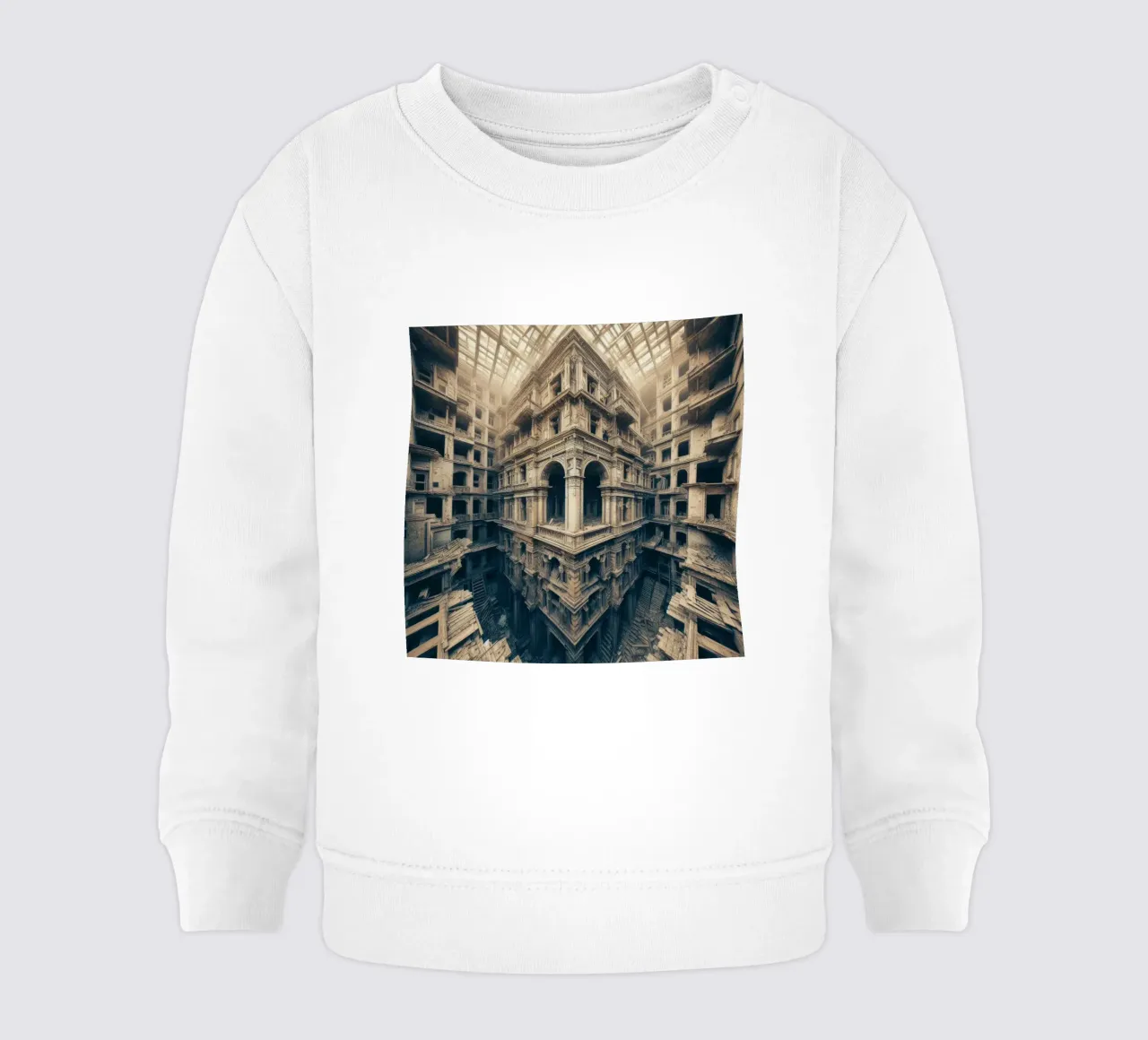 Sphere 003 - Intricate Abandoned Structure sudadera de bebé de Spheres