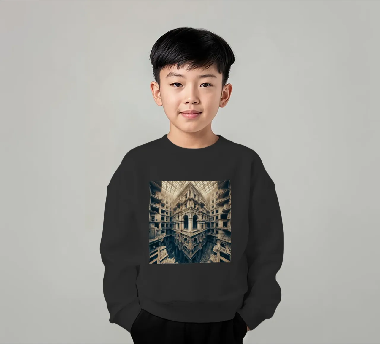 Sphere 003 - Intricate Abandoned Structure felpa bambino da Spheres