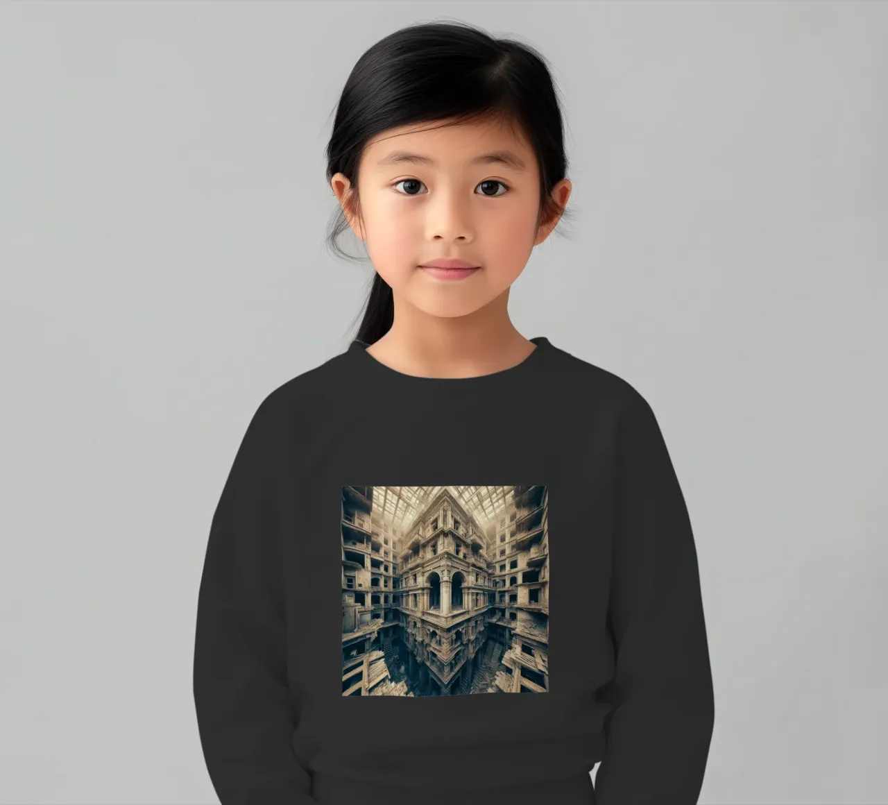 Sphere 003 - Intricate Abandoned Structure felpa bambino da Spheres