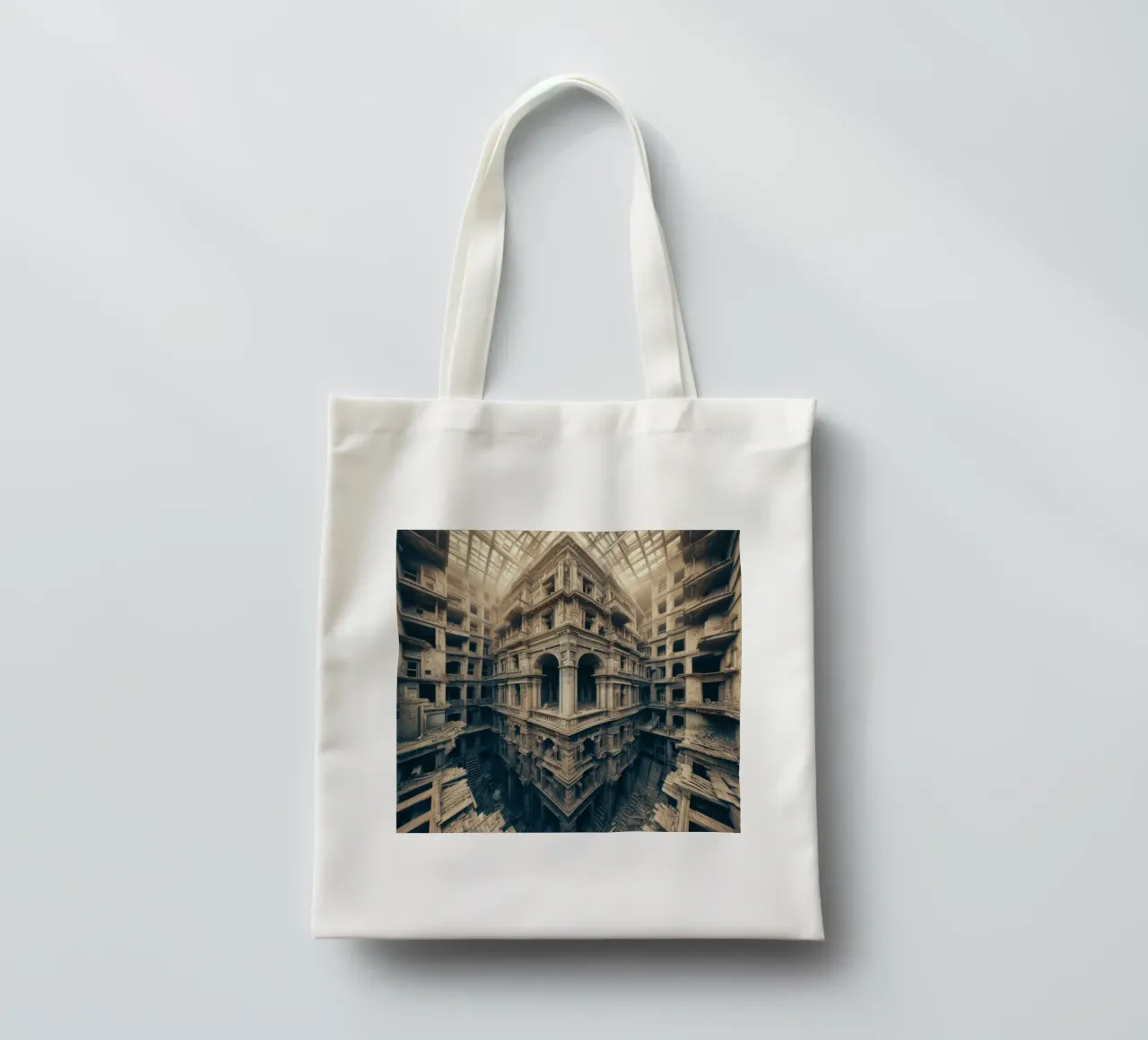 Sphere 003 - Intricate Abandoned Structure tote bag de Spheres
