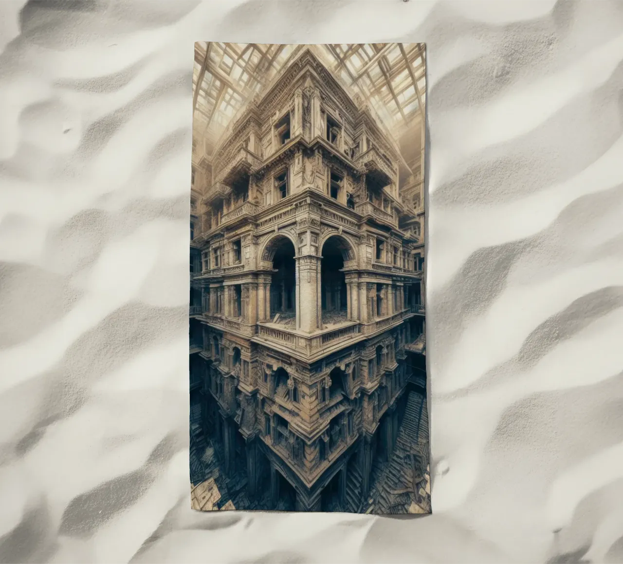 Sphere 003 - Intricate Abandoned Structure telo mare da Spheres