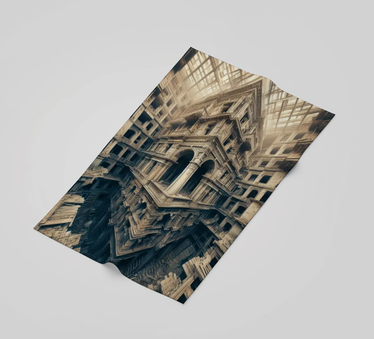 Sphere 003 - Intricate Abandoned Structure telo mare da Spheres