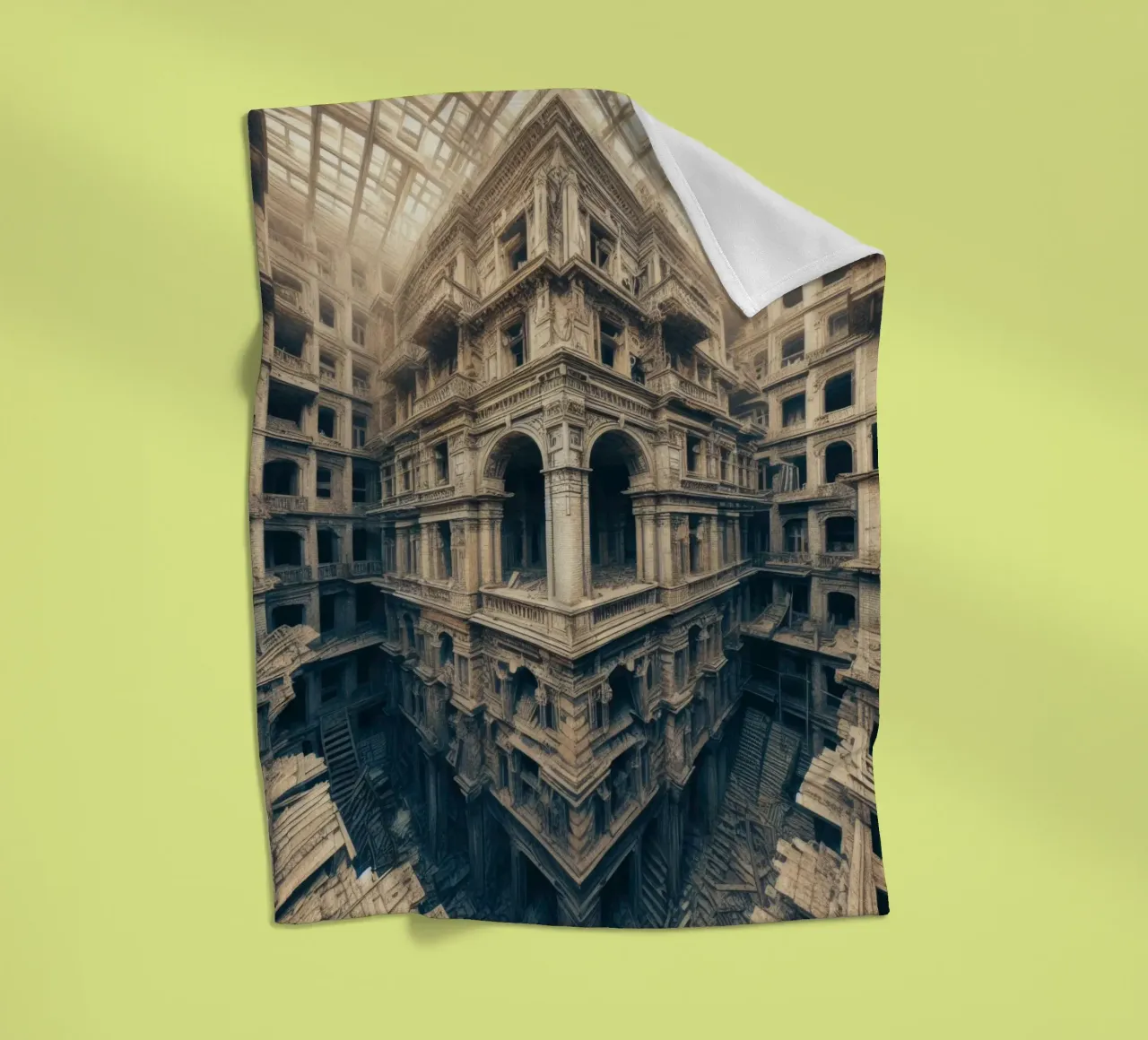 Sphere 003 - Intricate Abandoned Structure coperta in pile da Spheres