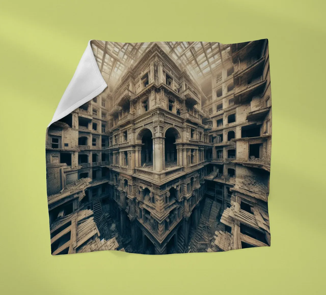 Sphere 003 - Intricate Abandoned Structure coperta in pile da Spheres