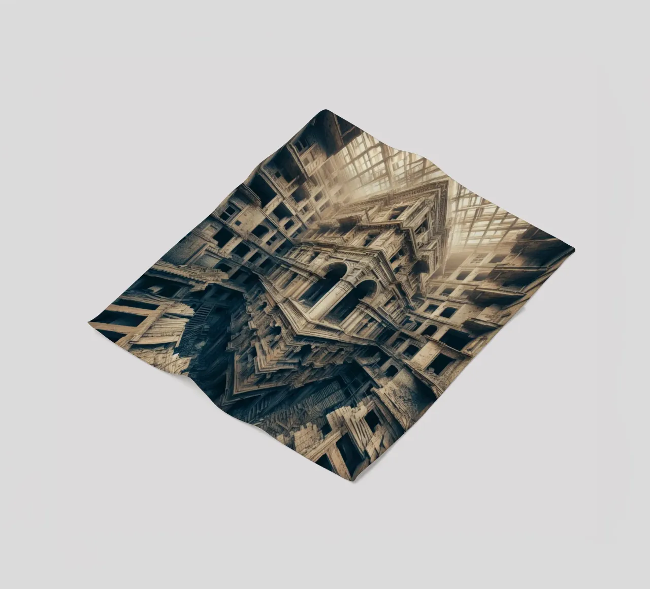 Sphere 003 - Intricate Abandoned Structure coperta in pile da Spheres