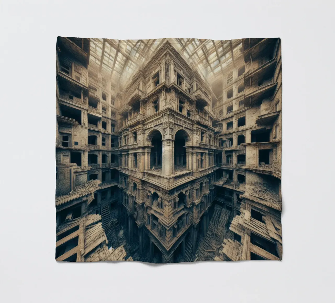 Sphere 003 - Intricate Abandoned Structure coperta in pile da Spheres