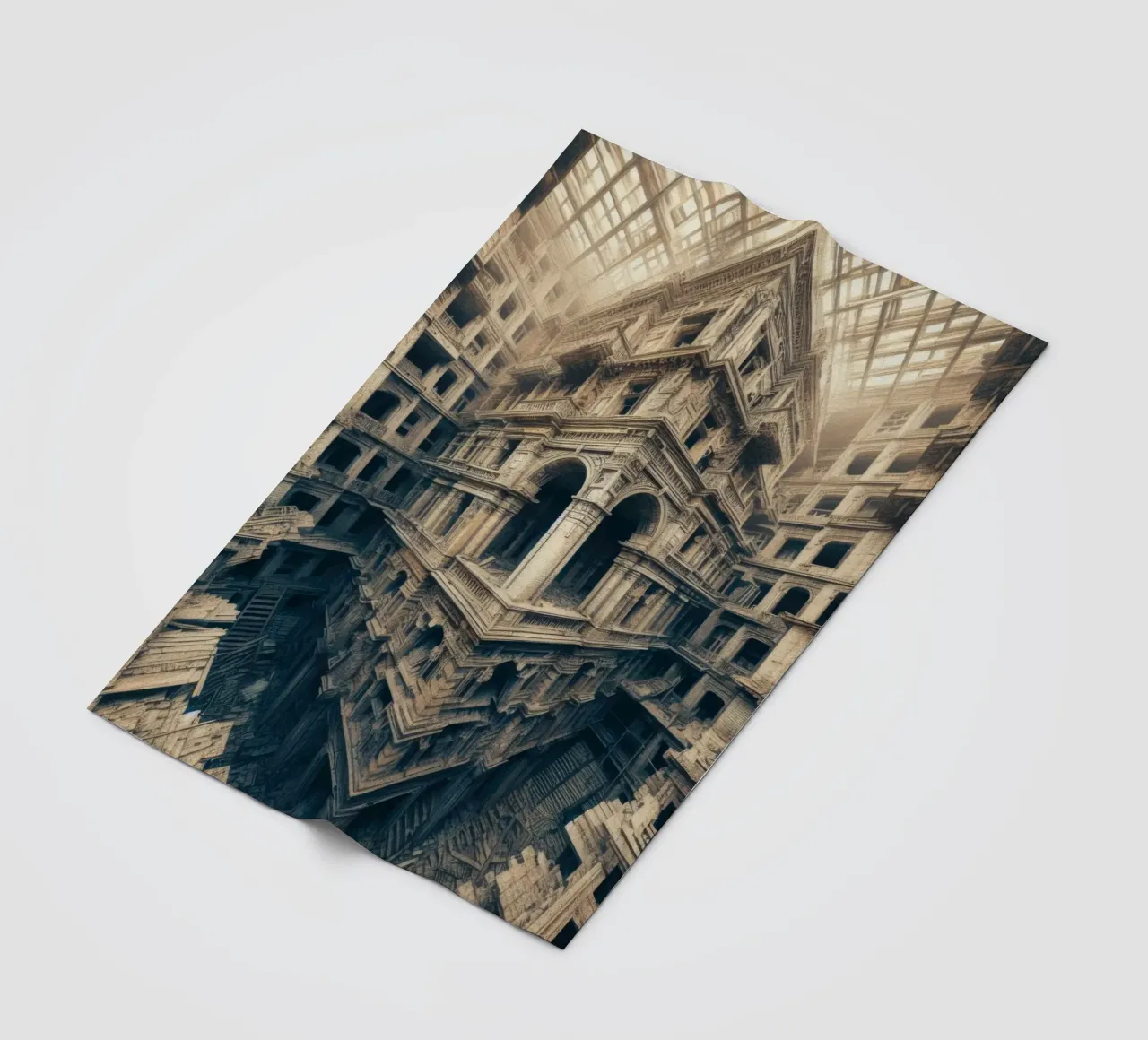 Sphere 003 - Intricate Abandoned Structure coperta in pile da Spheres