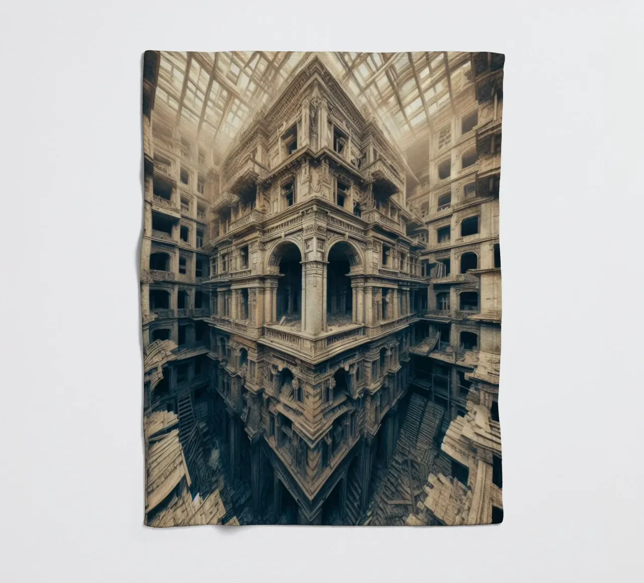 Sphere 003 - Intricate Abandoned Structure coperta in pile da Spheres